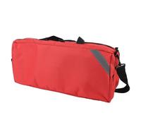 Bolsa de bomberos de gran capacidad con correa de hombro ajustable, tira reflectante, tela Oxford 600D para exteriores, emergencia, brigada de bomberos, senderismo (rojo)
