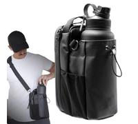 Bolsa de Botella Deportiva, Bolsa de Gimnasia Impermeable con diseño magnético, Presenta una sección de Botella dedicada, Actividades al Aire Libre y Interior