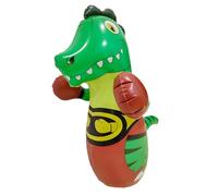 Bolsa de Boxeo de Dinosaurio Inflable de PVC para niños para diversión en Patio Trasero y Ejercicio en Interiores con diseño de Espalda Que rebota, Juguete para Hacer Ejercicio, Juguete de Boxeo