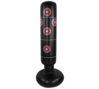 Bolsa De Boxeo Para Niños, Sacos De Boxeo Con Soporte, Saco De Boxeo Independiente De 61 Pulgadas Sacos De Arena Plegables Inflables Para Niños Adultos Columna De Boxeo Para Niños Fitness(155cm)