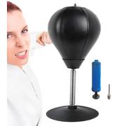 Bolsa de boxeo para una oficina, divertida bolsa de boxeo - bola de caja de pared robusta - Equipo de boxeo para niños y adultos, coordinación de juguetes para el manejo de la ira, mejorará