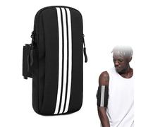 Bolsa De Brazo Para Teléfono Móvil, Pulsera Para Correr, Soporte Para Smartphone, Brazalete Deportivo Resistente Al Sudor, Negro, Para Mp3, Fitness, Gimnasio