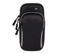 Bolsa de Brazo Universal for teléfono con Conector for Auriculares, Impermeable, Transpirable, for Deportes, Correr, Gimnasio, Soporte for móvil Brazalete para CorPara TeléFono Brazalete MOV(Gray)