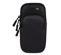 Bolsa de Brazo Universal for teléfono con Conector for Auriculares, Impermeable, Transpirable, for Deportes, Correr, Gimnasio, Soporte for móvil Brazalete para CorPara TeléFono Brazalete MOV(Black)