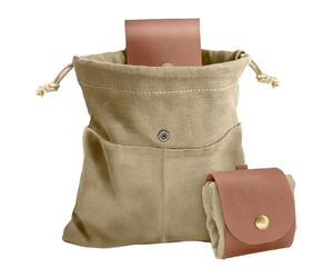 Bolsa de búsqueda de alimentos - Soupa de cinturón plegable, bolsa con cordón Sackcraft | Organizador plegable impermeable para la cosecha de hongos silvestres, colección medicinal de hierbas y, caqui