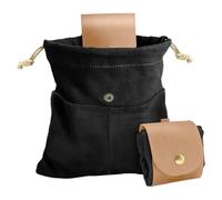 Bolsa de búsqueda de comida, bolsa de búsqueda de alimentos - Bolsa plegable de almacenamiento para acampar con cordón,Bolsa de , bolsa de para recolectar , Negro , Se référer au