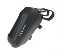 Bolsa de cabeza delantera impermeable para bicicletas con mejoras de visibilidad reflectante, instalación de liberación rápida y carcasa de poliuretano EVA (B)