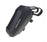 Bolsa de cabeza delantera impermeable para bicicletas con ribete reflectante, sistema de montaje de liberación rápida y material EVA PU resistente a la lluvia (B)