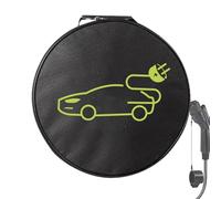 Bolsa De Cable De Carga De Vehículo | Bolsa De Cableado De Coche Impermeable Para Cargar, Organizador De Tronco De Coche Adhesivo Para Cables De Carga De Coche, Cables De Jinete De Batt