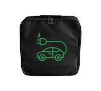 Bolsa de cable de cargador de coche eléctrico | Bolsa de almacenamiento de cable de cargador de coche eléctrico con asa | Adaptadores de cables de extensión EV, contenedor organizador de maletero de