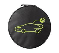 Bolsa de cable de cargador EV - Organizador de cable de automóvil eléctrico, estuche de troncal automático compacto | Bolsa de almacenamiento de automóvil adhesivo para cables de carga, cables de jers
