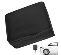 Bolsa De Cable De Jinete - Bolsa Organizador De Cable De Carga De Vehículos Eléctricos | Almacenamiento De Cables De Jinete | Accesorios De Organizadores De Cable De Carga Flexible Para Vo