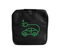 Bolsa de cable para vehículos eléctricos, bolsa de cable para cargador de coche eléctrico, organizador de cargador de gran capacidad, organizador de maletero, cargador de coche para aspiradora de