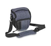 Bolsa de cámara PEDEA Fashion Grey de 13 x 17,5 x 15,5 cm, bolsa de fotos para cámaras réflex, bolsa de cámara pequeña, bolsa de cámara para cámara de sistema