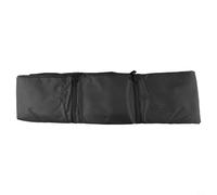 Bolsa de caña de pescar a prueba de golpes de gran capacidad para carrete de carpa engranaje tela Oxford con asas dobles negros 100 x 30 x 30 cm (100 x 30 x 30 cm)