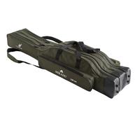 Bolsa de caña MIKADO Fishunter con 3 compartimentos de 120 cm - 160 cm forro ...