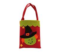 Bolsa de caramelos de halloween Bolsas Trick Gold Treat Pack, Bolsas de calabaza duraderas para niños, Bolsas de regalo de Halloween, Bolsas de caramelo, Bolsa de asas para niños, Bolsa de