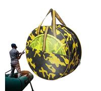 Bolsa de carrete, Almacenamiento de carrete de pesca - Mochila de pesca multifuncional impermeable portátil - Bolsa de protección para peces de gran capacidad, equipo de almacenamiento de equipo de pe