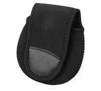 Bolsa de Carrete de Fundición de Neopreno Negro, Paquete de Señuelo de Cebo, Elástico y Suave, Ligero para Entusiastas de la Pesca, 1 Bolsa de Rueda de Pesca