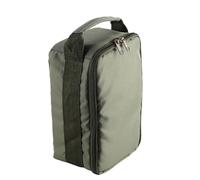 Bolsa de carrete de pesca portátil, carrete de pesca portátil y bolsa de equipo con 3 divisores ajustables para carretes de cebo, organizador de equipo de pesca al aire libre