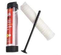 Bolsa de cebo de malla de PVA soluble en agua de 5 m con alimentador de herramientas para una alimentación eficiente de los peces y una huella ambiental mínima (25 mm x 5 m)