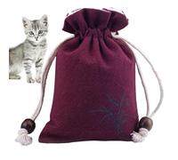 Bolsa de cenizas para mascotas - tela duradera, bolsas de cenizas para perros, almacenamiento de cenizas de gato | Botón conmemorativo ligero con cordón, bolsa de cenizas de cremación para un
