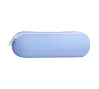Bolsa de cepillo de maquillaje de silicona, bolsa de aseo, organizador cosmético multifuncional bolsa para viajes a casa, soporte para cepillos de maquillaje. Esta bolsa de maquillaje de silicona es