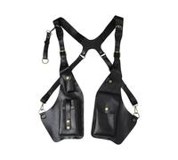 Bolsa de chaqueta, correa ajustable, correa para el hombro, cartera con llaves, soporte para el oído, bolsa de transporte, bolsa de viaje unisex, bolsa de transporte, bolsa de transporte Underarm,