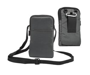 Bolsa de Cintura Celular Hombre Pequeñas, Bolso Cruzado para Teléfono Celular, Vertical Hombre Riñonera Móvil Funda de Clip Cinturón Cartera Bolsa de Mensajero Bolso Bandolera para Deportes Camping