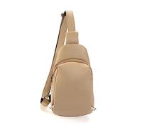 Bolsa de cintura cruzada para mujer y niña, bolsa de deporte, color negro, blanco, gris, albaricoque, albaricoque
