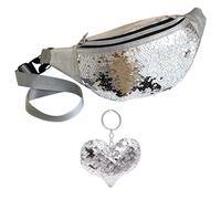 Bolsa De Cintura De Lentejuelas De 1 Pieza Y 1 Pieza Cole, Bolsa De Cintura, Bolsas De Cintura Creativa Y Personalizada, Bolsa De Cintura Deportiva Impermeable.