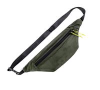 Bolsa de Cintura Deportiva, Impermeable, Bolsa de Viaje, Bolsa de Viaje Ajustable, con protección Impermeable para Senderismo, Correr, Ciclismo y Actividades al Aire Libre (1 Unidad), Army Green,