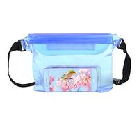 Bolsa de Cintura Impermeable, 8.7x8.7 Pulgadas Sports Boating Fanny Pack Batming Snorkeling Belt Bow para Kayak de navegación en la Playa (Azul)