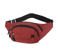 Bolsa de cintura impermeable para acampada, bolsa de cinturón de acampada, adorable a la moda de viaje Bum Fanny Pack, Casual Belts Bag for Dog Walking, Running, Shopping, Outdoor and Daily Use, Men
