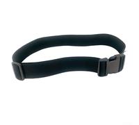 Bolsa de cintura para cinta métrica, cinturón de almacenamiento, bolsa de trabajo con correa de hebilla compatible con reposabrazos de 23 x 12 x 21 cm, color negro (A)