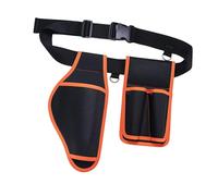 Bolsa de Cintura para Herramientas de Jardinería, 2 Bolsas (35cm/13.8in y 26.5cm/10.4in), Correa Ajustable 130cm (51.2in), Tela Oxford