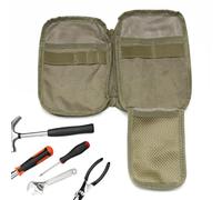 Bolsa de cintura para herramientas para hombres, bolso de cinturón de herramientas - Bolsa de gadgets portátiles | Bolsillo de engranajes múltiples, organizador de gadgets impermeables para campamento