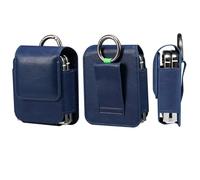 Bolsa de Cintura para Móvil Cuero Compatible con Samsung Galaxy Z Flip 7/6/5/4/3/2/5G, Funda de Cinturon Celular Hombre Riñonera con Clip Cinturon Compatible con Motorola RAZR 5G/60/50/40 Ultra