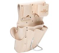 Bolsa de cinturón de herramientas de Marshalltown, plana, de cuero, tamaño: 229x267 mm