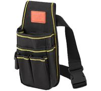 Bolsa De Cinturón De Herramientas, Hardware Tools Bag Bolsa, Ajustable De Nylon para Electricistas, Cinturón De Herramientas, Bolsa De Herramientas, Material De Alta Elasticidad, Negro