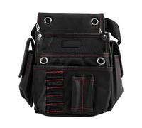 Bolsa de cinturón de herramientas multi bolsillos con cinturón ajustable electricista bolsa de cintura para almacenamiento conveniente y recuperación rápida de herramientas
