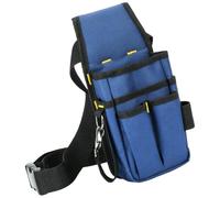 Bolsa de cinturón multifuncional portátil de tela Oxford con bolsillos, organizador de almacenamiento de herramientas de jardinería, accesorio de trabajo resistente