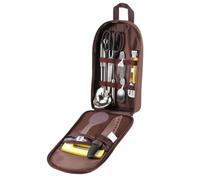 Bolsa De Cocina De Camping - Organizador De Almacenamiento Portátil, Oxford Travel Gear Carrier | Pista De Cocina Al Aire Libre De Larga Duración, Soporte De Herramienta BBQ Comppact, Estuche De