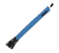 Bolsa de Colas de Caballo, 7,5x70 cm/3,0x27,6 Pulgadas, Impermeable, Transpirable, no Tejida, Bolsa de Colas de Caballo, Protector de Colas de Caballo con Flecos (Azul)