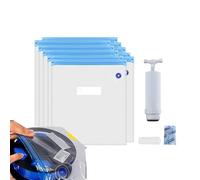 Bolsa De Colección De Filamento De Vacío, Bolsa De Almacenamiento Al Vacío | Bolsas De Sellado Con Material Resistente Al Polvo Y Resistente A Bobinas Con Clips De Bloqueo Y Bomba, Vacuum Seal Bag Set
