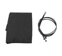 Bolsa de colección no tejida para GE-CL 36 Li E-Solo y para sopladores de hojas GARDENIC Hof 3000W, diseño de succión mejorado, cierre de cremallera seguro, cuello de 30 cm