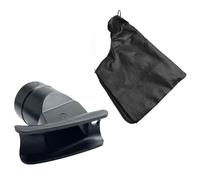 Bolsa de colección para inglete modelo 255 con cremallera y alambre, soporte ajustable, bolsas colectoras para mesa ingletadora, colector de tela de nailon