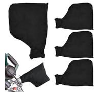 Bolsa de colector de polvo, bolsa de polvo de la de cortar | Cubierta de conector de accesorio ajustable Negro para la de cortar más pulidor Mitre Santer Sander