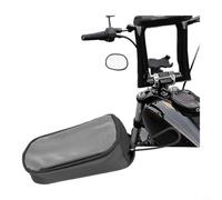 Bolsa de combustible impermeable para depósito de metal con 7 imanes | Ventana transparente para GPS, piel sintética resistente al agua, 7 imanes fuertes, conector para auriculares, 18 x 10 x 3 cm