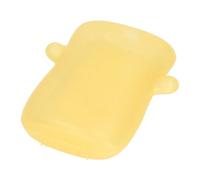 Bolsa de Comida a Prueba de Apretar para Bebés, Reutilizable y Conveniente, Segura y Saludable, Fácil de Limpiar, Diseño Adorable para Estimular el Apetito (YELLOW)